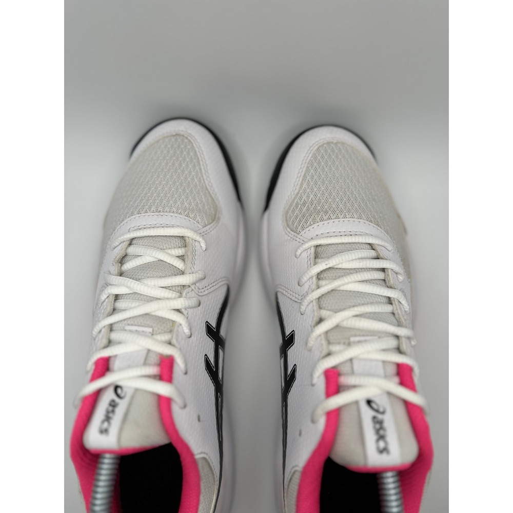 ASICS Gel-Dedicate 8 Pickleball Tennis Shoes White Pink Womens SZ 10 - Picture 5 of 8